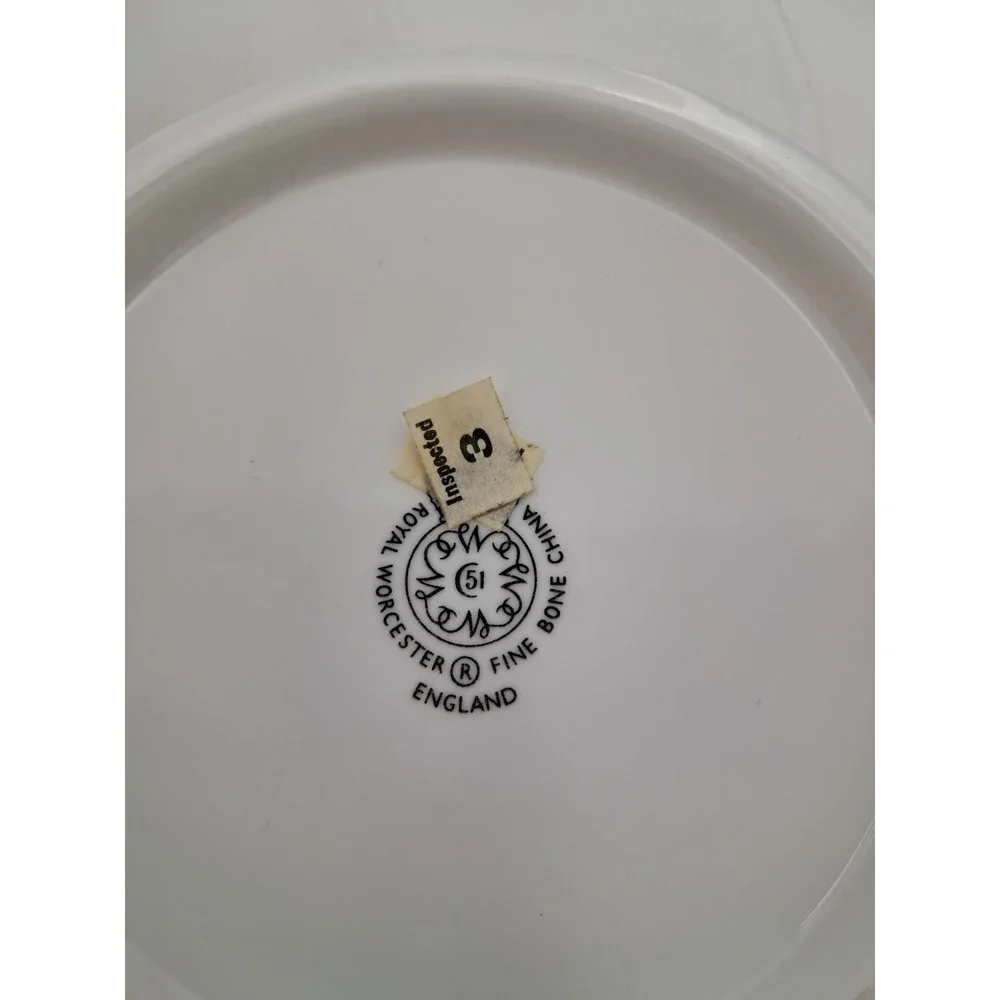Royal Worcester Bone China‎ Foxhunt Design Trinket Bowl